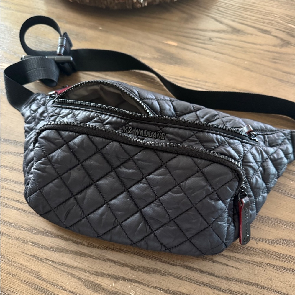 MZ Wallace Black Quilted  Bag